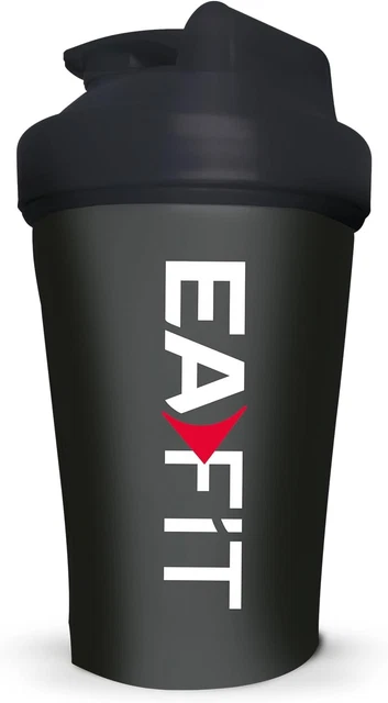 Shaker électrique à Protéines 13.5 Oz (400ml) - Bouteille En Acier Et PP, Rechargeable, Neuve