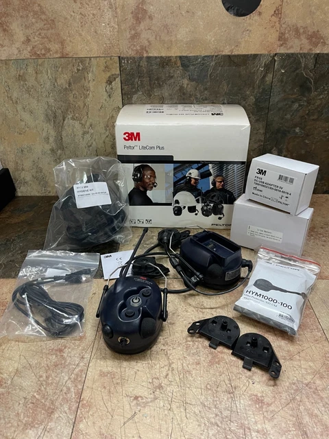 3m MT7H7B4610-NA PELTOR WS LiteCom Plus Headset w/ full set