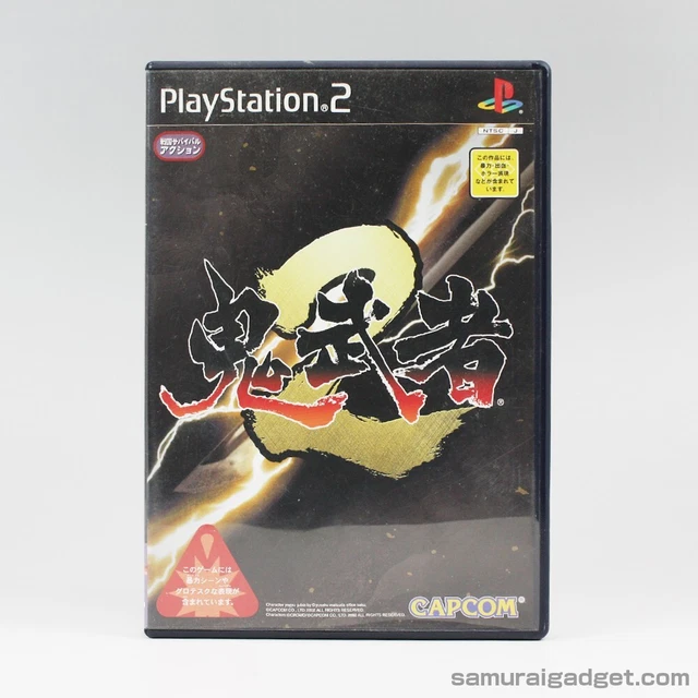 Jeu ONIMUSHA Pour PlayStation 2 - Version NTSC-J Japon, Capcom, Bon état Général