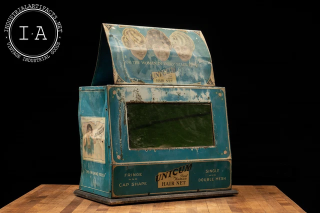 c. 1921 Unicum Hair Net POS Display