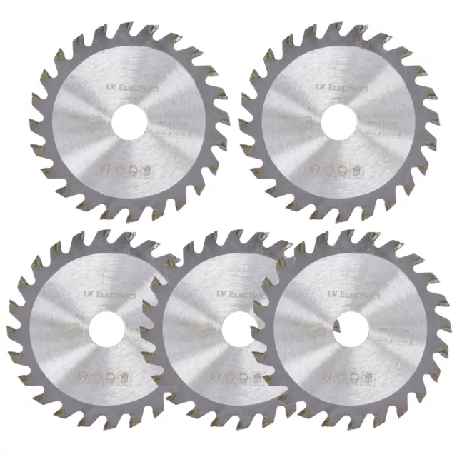 5Pcs Circular Saw Blades 3-3/8-inch Carbide Tipped TCT Cutting Disc for Wood