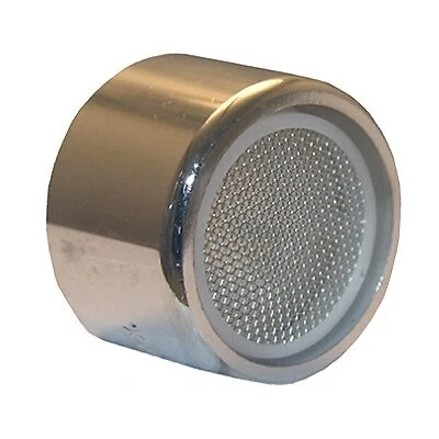 Faucet Aerator, Chrome, 1.2-GPM, 55/64-In. x 27 Female -09-8011