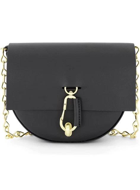 Luxury Zac Zac Posen handbag Belay Mini Sadle Crossbody Msrp:295
