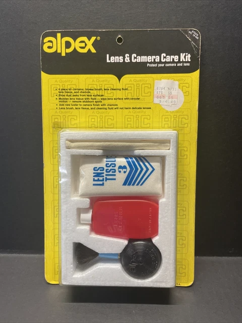 Alpex Lens & Camera Care Kit  FACTORY SEALED
