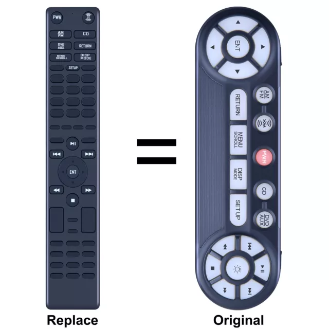 Replace Remote Control For 2005-2010 Honda Pilot Honda Odyssey DVD Entertainment