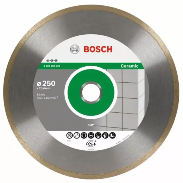 Bosch Disque à Tronçonner Diamanté Standard pour Céramique, 300 x 30