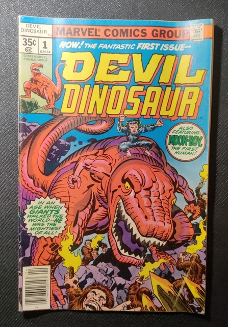 Devil Dinosaur #1 - Jack Kirby - Marvel Comics - 1978 - Bad Condition