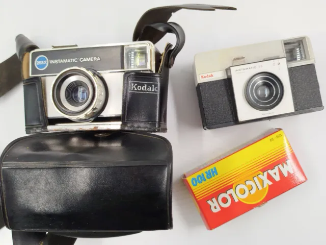 Kodak Instamatic 25 Instamatic 255X - 126 Film Camera + Pellicule 126 24 Poses 3