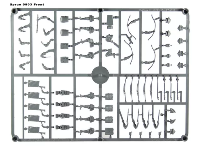 WARLORD GAMES Grappe Ashigarus arquebuses & arcs XVI° Figurines 28mm plastique