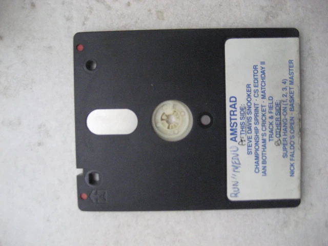 Compilation de Jeux Amstrad Vol 18 avec 6 jeux sur disquette voir Annonce - Jeux vidéo