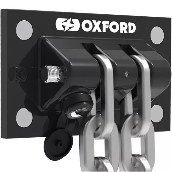 Oxford Docking Station Motorcycle Motorbike Ground Wall Anchor Security Kit