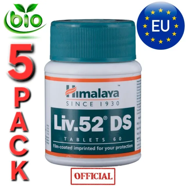 LIV Himalaya 5 BOX 300 Täfelchen BIO Organic OFFICIAL Exp2026 EUROPE Leberpflege