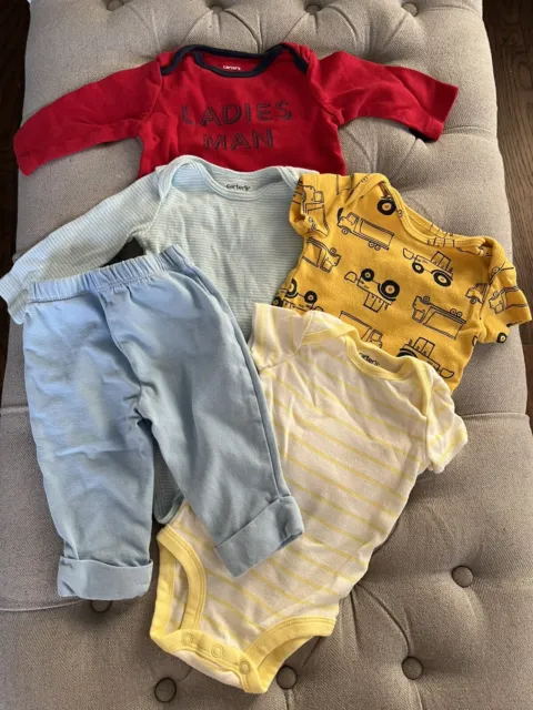 Lot of Carters Baby Boy Clothes 3 Months