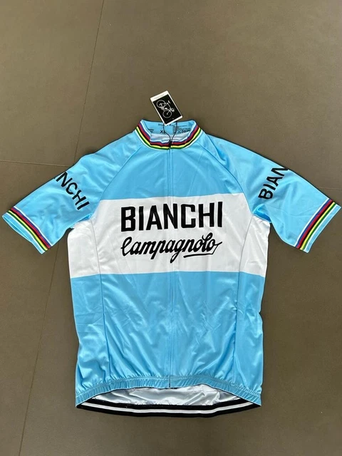 Retro Rennrad Trikot Team Bianchi – Campagnolo Gr. XL neu . Eroica