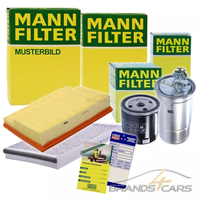 Mann-Filter Inspektionspaket Filtersatz B Für Opel Astra H 1.7 Cdti