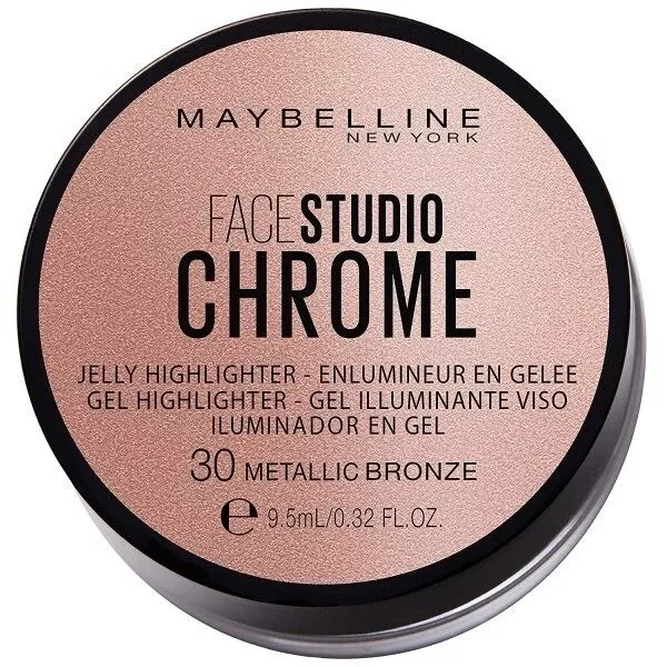 Maybelline Face Studio Chrome Jelly - 30 Metallic Bronze