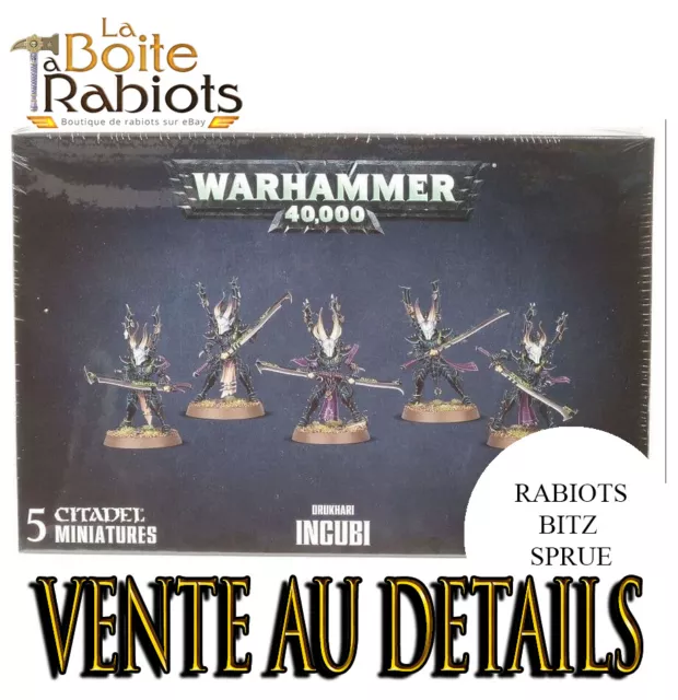 Warhammer 40000 Drukhari Incubi Sale Zur Warensicherung Bitz Anguss