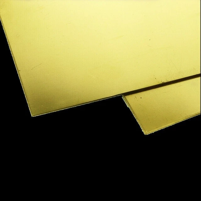 Plaque De Cuivre Pur 99.9% - Épaisseur 0.8 à 4 Mm - Feuille Métal Pour DIY - Neuf