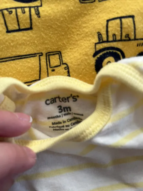 Lot of Carters Baby Boy Clothes 3 Months 2