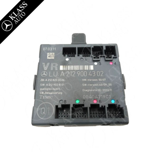 Calculateur porte Passager Mercedes E 350 cdi A207  A2129004502