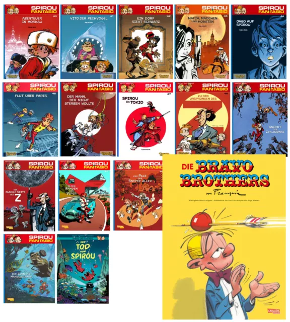 Spirou und Fantasio + Deluxe Band 0-54 Auswahl | Carlsen Comics | Neu | Deutsch