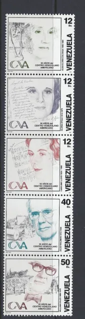 VENEZUELA 1991 CULTURAL CENTER ACTORS (Sc 1446) VF MNH