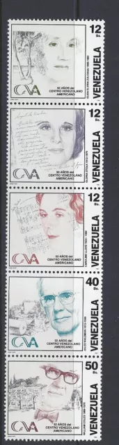 Venezuela 1991 Culturel Centre Acteurs (Sc 1446) VF MNH