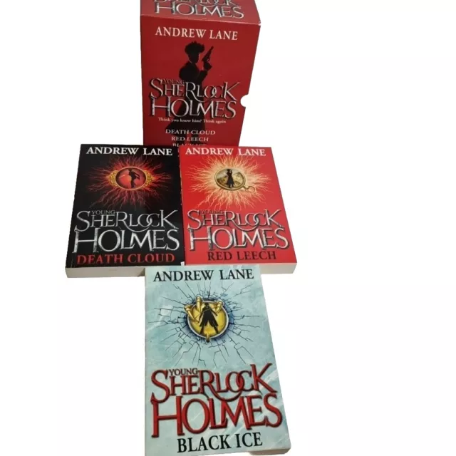 Young sherlock holmes books boxed set slip case death cloud red leech