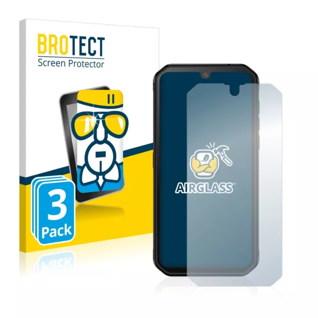 3x Flexible Protection Ecran Verre Film Protecteur pour Blackview BV9900E