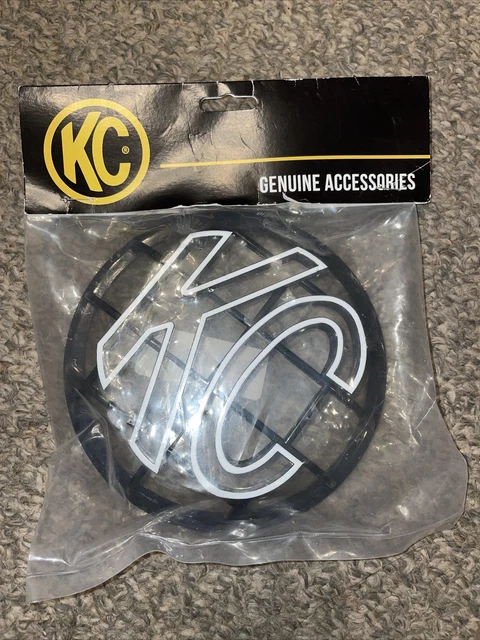 KC genuine accessories KC 7216 6” Apollo Stone guard black W/ white KC