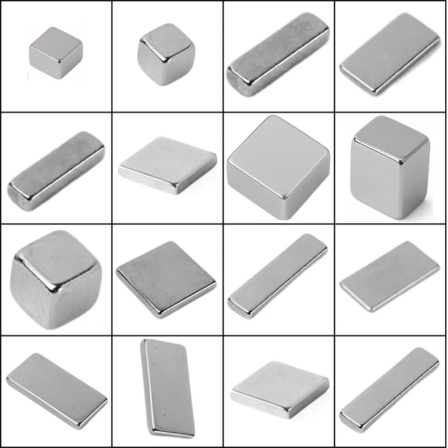 Paket] Neodym Power Magnet 70x70x20mm N52 350Kg 1stk