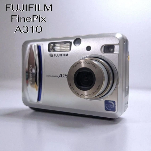 【極美品】FUJI FILM FinePix A310 コンパクトデジタルカメラ 富士フイルム、310万画素エントリーデジカメ「FinePix A310」
