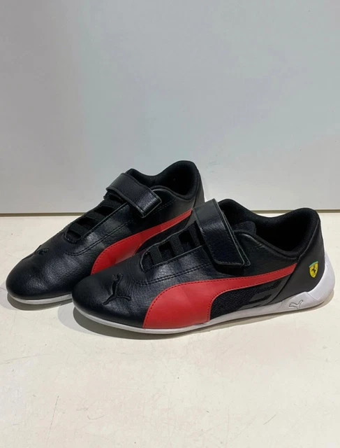 SCARPE PUMA X FERRARI da bambino corsa numero 33 lacci finti e
