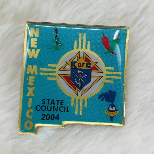 2004 Knights of Columbus New Mexico State Council Enamel Member Lapel Pin