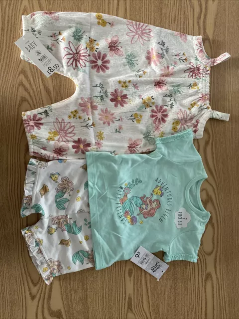 Bundle Of Baby Girls Clothes 0-3 Months New