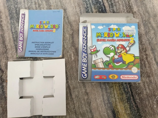 SUPER MARIO WORLD - Game Boy Advance - Box Only £25.99 - PicClick UK