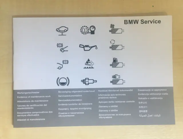 Bmw Service Book 4 Series Brand New Genuine For All Petrol & Diesel 420 430 435