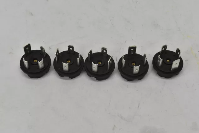 Standard Receptacle 4-pin 3+1PE GSP-U DIN Solder Type 400V 16A - Lot of 5