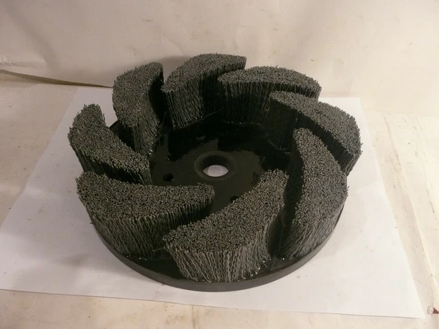 New Genuine Osborn 47112 8" Atb Uni-Lok Disc Brush 7/8" A. Hole 120 Sc 1800 Rpm