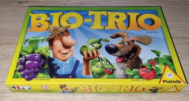 Bio-Trio (Piatnik) Kinder Landwirtschaftsspiel / Komplett / Mega RAR