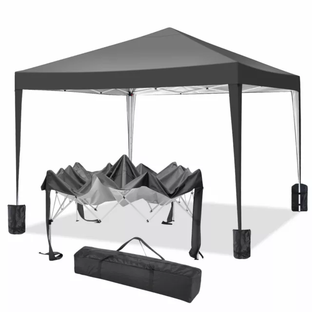 Faltbare Pavillon 3x3m-3x6m Festzelt Gartenpavillon Partyzelt Pop Up Wasserdicht