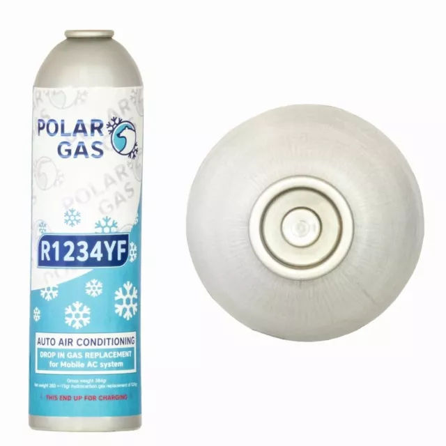 Car AC Aircon R1234YF Air Con Air Conditioning Top Up Refill Regas DIY Gas Can