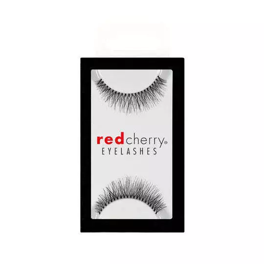 Red Cherry-Eyelashes-Wimpern Nr. #747S (von official distributor in schwarzpack)