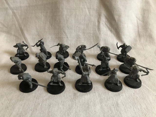 Figurines Warhammer LOTR Mithril - Blister 2 Orcs De Mordor M151 - Neuf