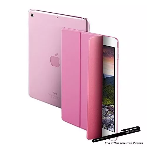 Coque Smart Rose Gold pour Apple iPad 10.2 2019/2020/2021 + Vitre