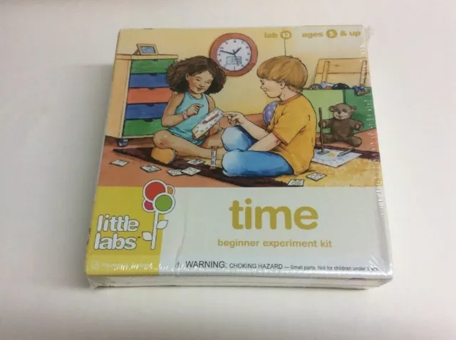 Beginner Experiment Kit ~ Little Labs TIME ~ Age 5 & up ~ Thames & Kosmos ~ NIB