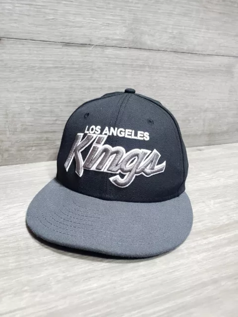 Vintage Snapback Snap Back Hat Los Angeles Kings American Needle Blockhead  Logo 90's Wool New With Tags NWT NHL Hockey LA Gretzky – For All To Envy