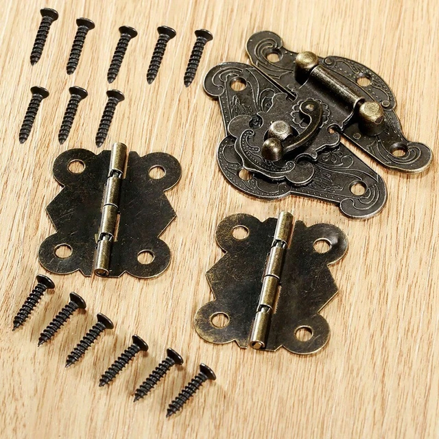 10 Pz Cerniere per Legno Pesanti, 75mm Cerniere per Porte Interne Esterne, Cerniere Porte Acciaio Inox, Cerniera per Ante, Cerniere per Mobili Finestre Armadi Cassetti Ante di Armadi, con 60 Viti