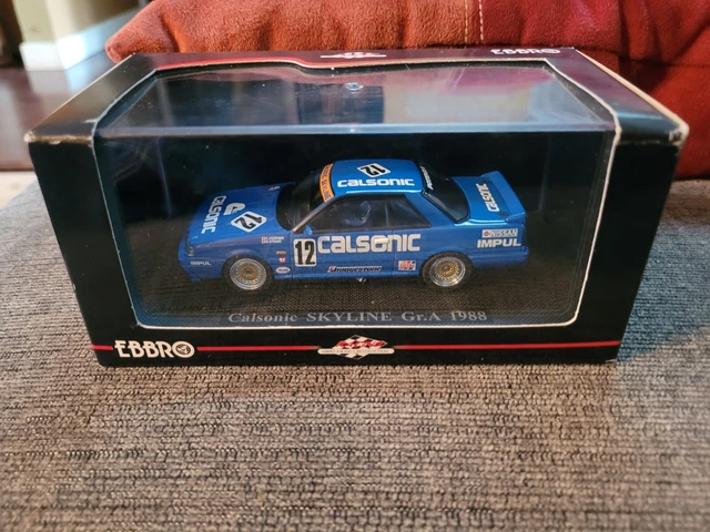 ミニカー EBBRO Calsonic SKYLINE Gr.A 1988 EBBRO 1/43 Nissan Skyline Calsonic R31 GTS-R Group A 1988