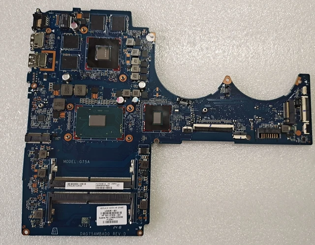 L04935-601 For HP 15T-CB GTX1050Ti 4GB i7-7700HQ CPU Laptop Motherboard